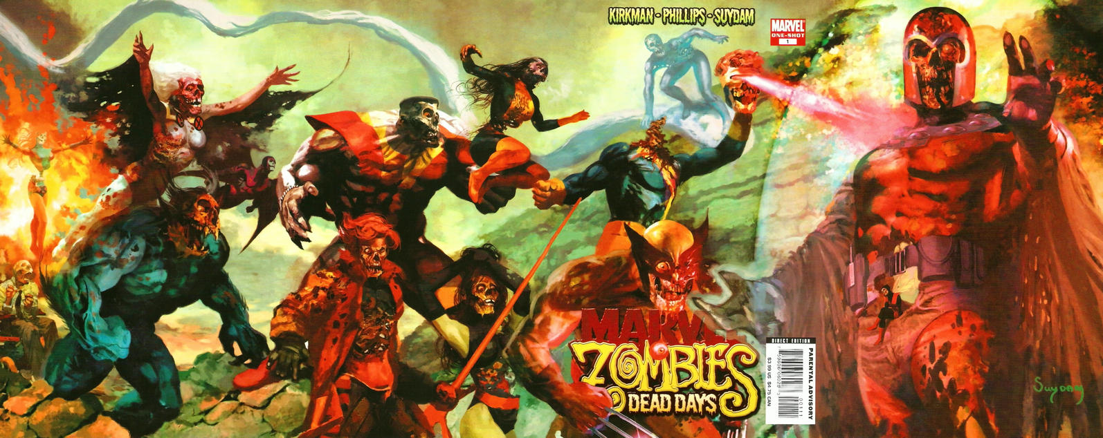 Cover for Marvel Zombies: Dead Days (Marvel, 2007 series) #1