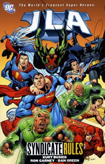 Cover for JLA (DC, 1997 series) #17 - Syndicate Rules