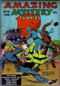 Cover Thumbnail for Amazing Mystery Funnies (Centaur, 1938 series) #21