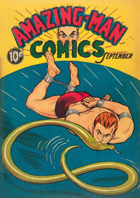 Cover Thumbnail for Amazing Man Comics (Centaur, 1939 series) #5