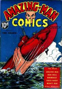 Cover Thumbnail for Amazing Man Comics (Centaur, 1939 series) #6