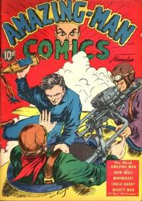 Cover Thumbnail for Amazing Man Comics (Centaur, 1939 series) #7