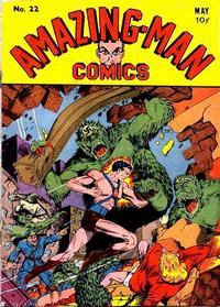 Cover Thumbnail for Amazing Man Comics (Centaur, 1939 series) #22