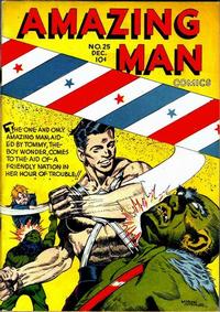 Cover Thumbnail for Amazing Man Comics (Centaur, 1939 series) #25
