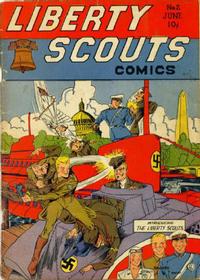 Cover Thumbnail for Liberty Scouts Comics (Centaur, 1941 series) #2
