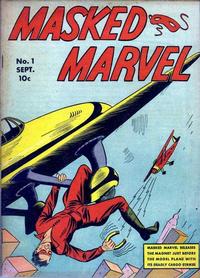 Cover Thumbnail for Masked Marvel (Centaur, 1940 series) #1