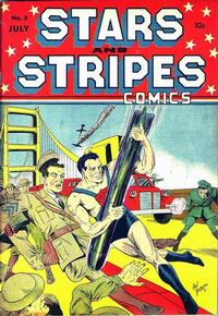 Cover Thumbnail for Stars and Stripes Comics (Centaur, 1941 series) #3