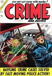 Cover Thumbnail for Crime and Justice (Charlton, 1951 series) #21