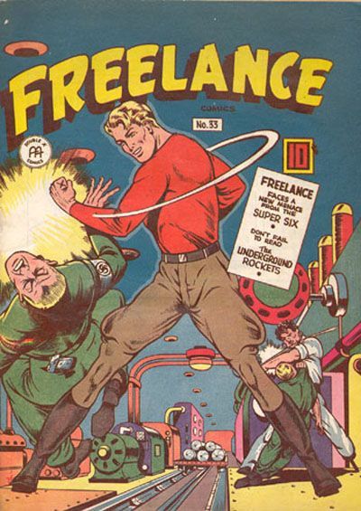 Cover for Freelance Comics (Anglo-American Publishing Company Limited, 1941 series) #33