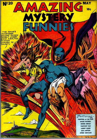 Cover for Amazing Mystery Funnies (Centaur, 1938 series) #20