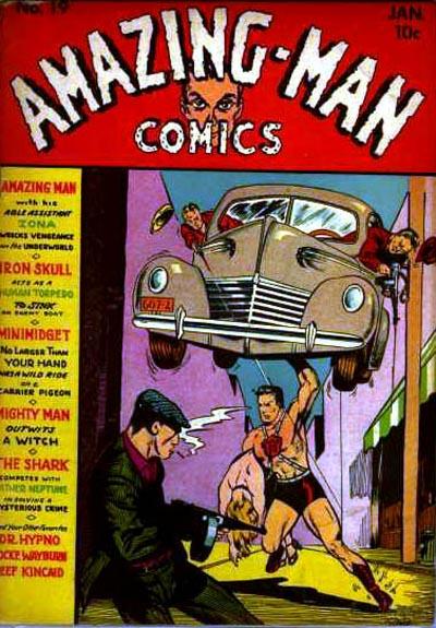 Cover for Amazing Man Comics (Centaur, 1939 series) #19