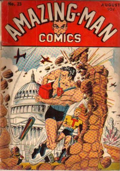 Cover for Amazing Man Comics (Centaur, 1939 series) #23