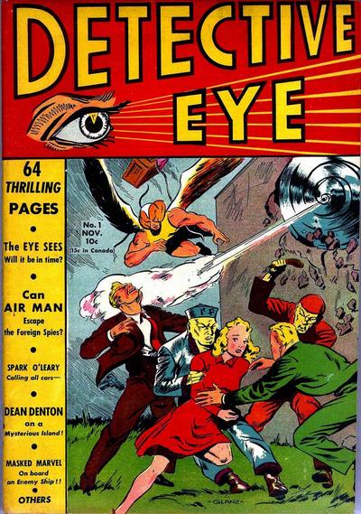 Cover for Detective Eye (Centaur, 1940 series) #1
