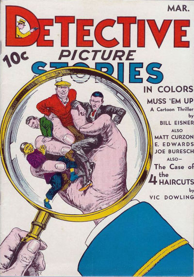 Cover for Detective Picture Stories (Comics Magazine Company, 1936 series) #4