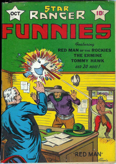 Cover for Star Ranger Funnies (Centaur, 1938 series) #v2#5