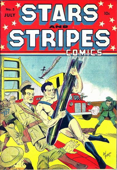 Cover for Stars and Stripes Comics (Centaur, 1941 series) #3