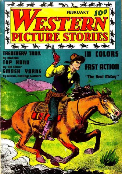 Cover for Western Picture Stories (Comics Magazine Company, 1937 series) #1