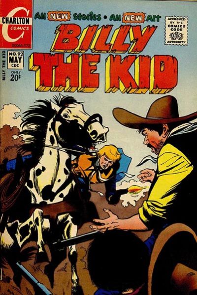 Cover for Billy the Kid (Charlton, 1957 series) #92
