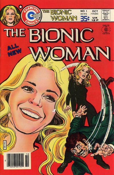 Cover for The Bionic Woman (Charlton, 1977 series) #1