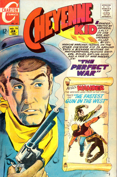 Cover for Cheyenne Kid (Charlton, 1957 series) #70