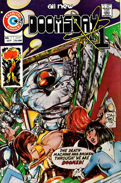 Cover for Doomsday + 1 (Charlton, 1975 series) #2