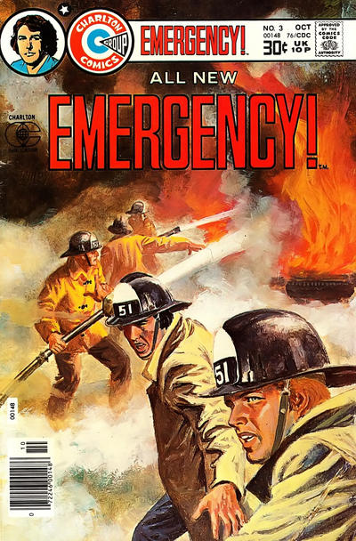 Cover for Emergency (Charlton, 1976 series) #3