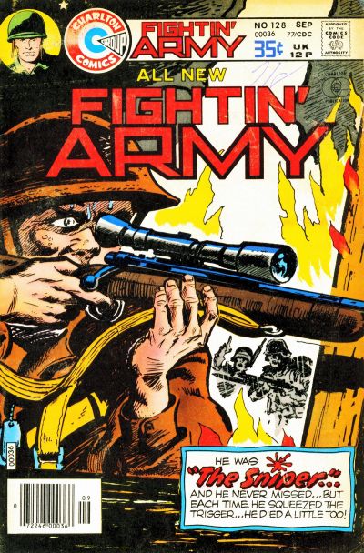 Cover for Fightin' Army (Charlton, 1956 series) #128