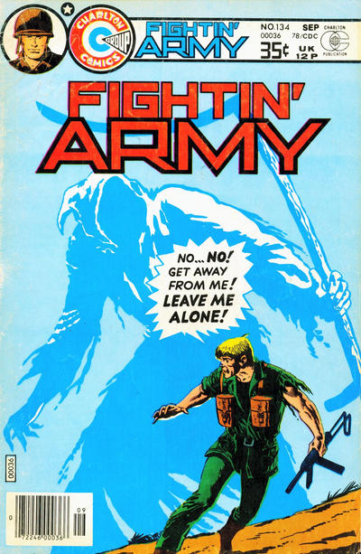 Cover for Fightin' Army (Charlton, 1956 series) #134