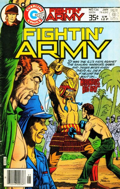 Cover for Fightin' Army (Charlton, 1956 series) #136