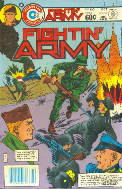 Cover for Fightin' Army (Charlton, 1956 series) #160