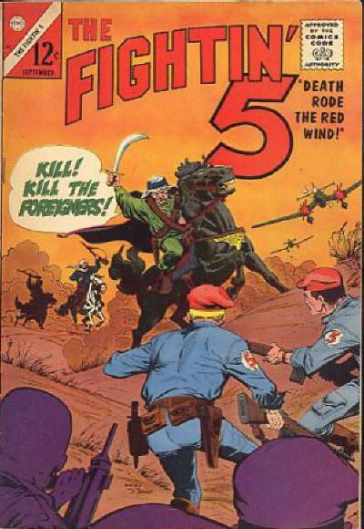 Cover for Fightin' Five (Charlton, 1964 series) #34