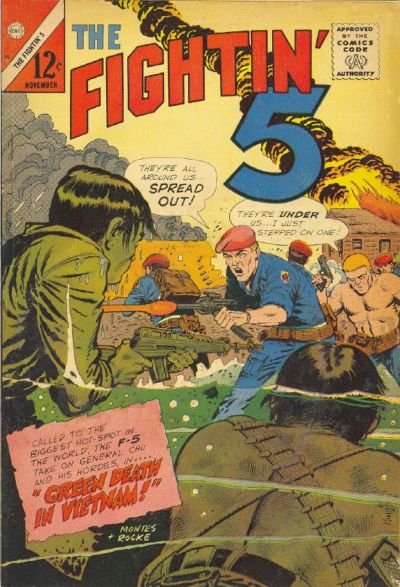 Cover for Fightin' Five (Charlton, 1964 series) #35