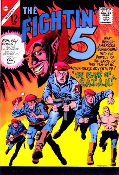 Cover for Fightin' Five (Charlton, 1964 series) #38