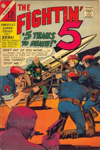 Cover for Fightin' Five (Charlton, 1964 series) #39