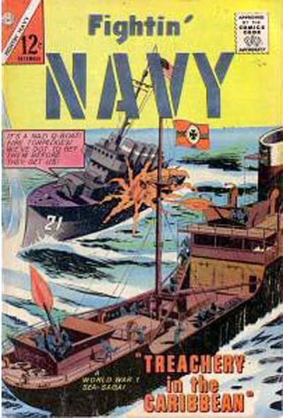Cover for Fightin' Navy (Charlton, 1956 series) #118