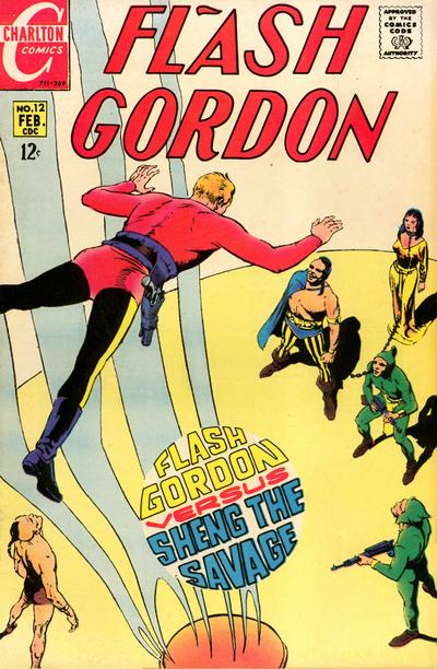 Cover for Flash Gordon (Charlton, 1969 series) #12