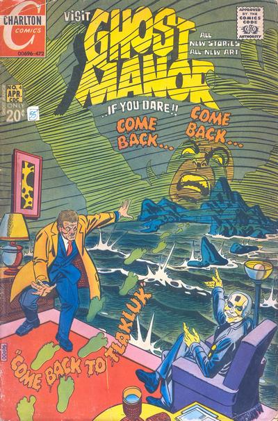 Cover for Ghost Manor (Charlton, 1971 series) #4