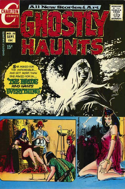 Cover for Ghostly Haunts (Charlton, 1971 series) #20