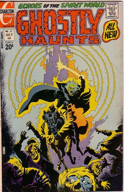 Cover for Ghostly Haunts (Charlton, 1971 series) #33