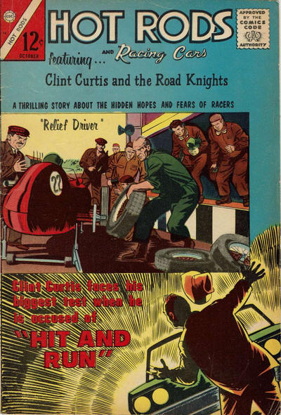 Cover for Hot Rods and Racing Cars (Charlton, 1951 series) #76