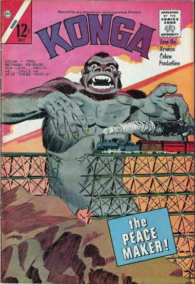 Cover for Konga (Charlton, 1960 series) #13