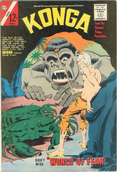 Cover for Konga (Charlton, 1960 series) #17