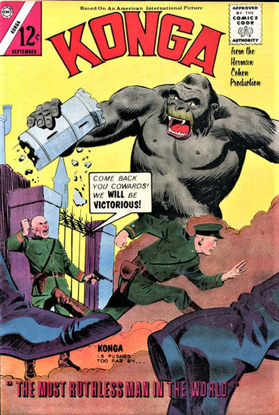 Cover for Konga (Charlton, 1960 series) #19