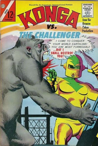 Cover for Konga (Charlton, 1960 series) #21