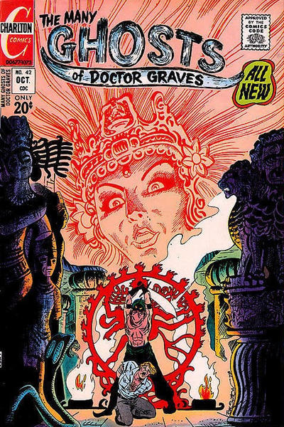 Cover for The Many Ghosts of Dr. Graves (Charlton, 1967 series) #42