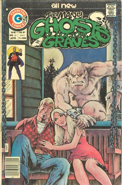 Cover for The Many Ghosts of Dr. Graves (Charlton, 1967 series) #56