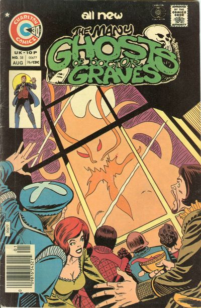 Cover for The Many Ghosts of Dr. Graves (Charlton, 1967 series) #58