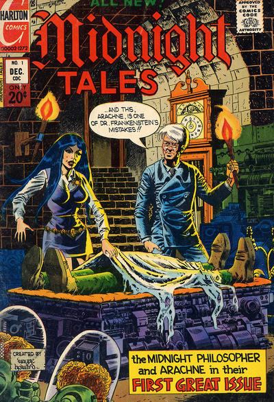 Cover for Midnight Tales (Charlton, 1972 series) #1