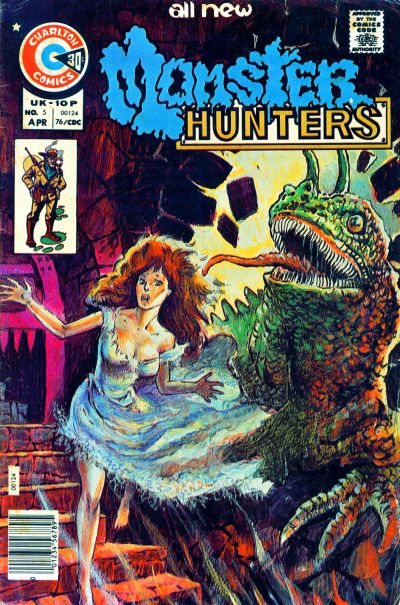 Cover for Monster Hunters (Charlton, 1975 series) #5
