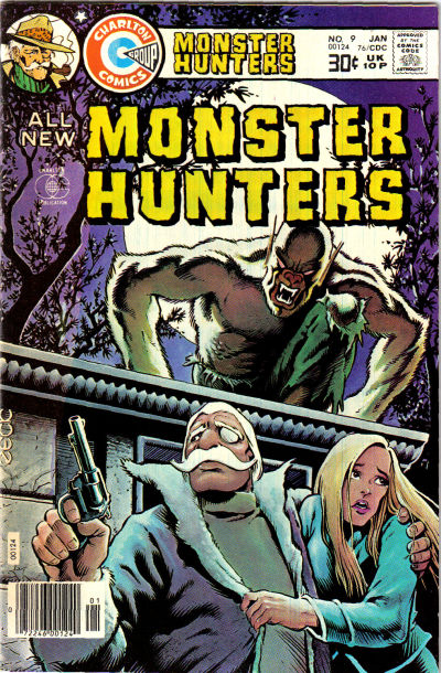 Cover for Monster Hunters (Charlton, 1975 series) #9